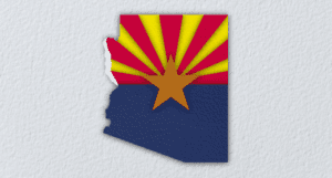 illustration of state of arizona