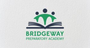 school logo atop parchment
