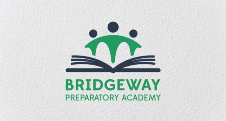 school logo atop parchment