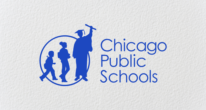 chicago public school logo on parchment