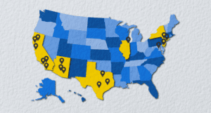 illustration of united states