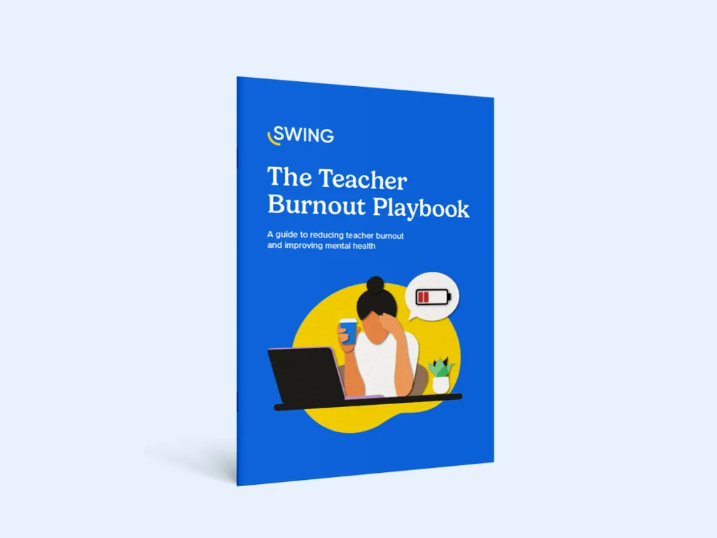 Teacher burnout playbook