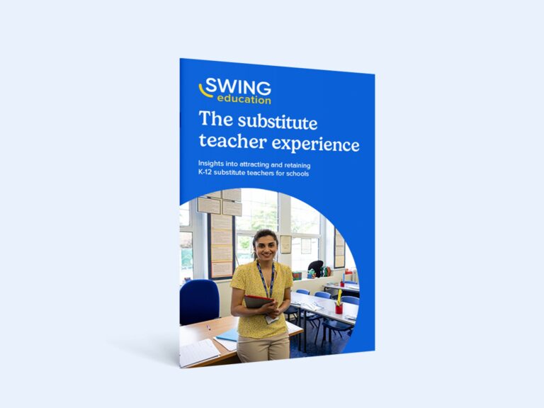 The substitute teacher experience