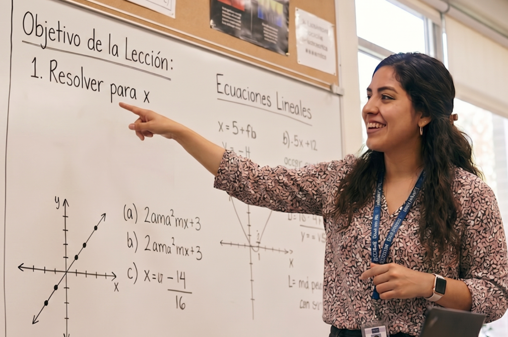 Bilingual substitute teacher in K-12 school.