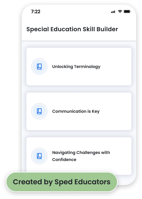 Swing Education special education skill builder resource created by SPED educators.