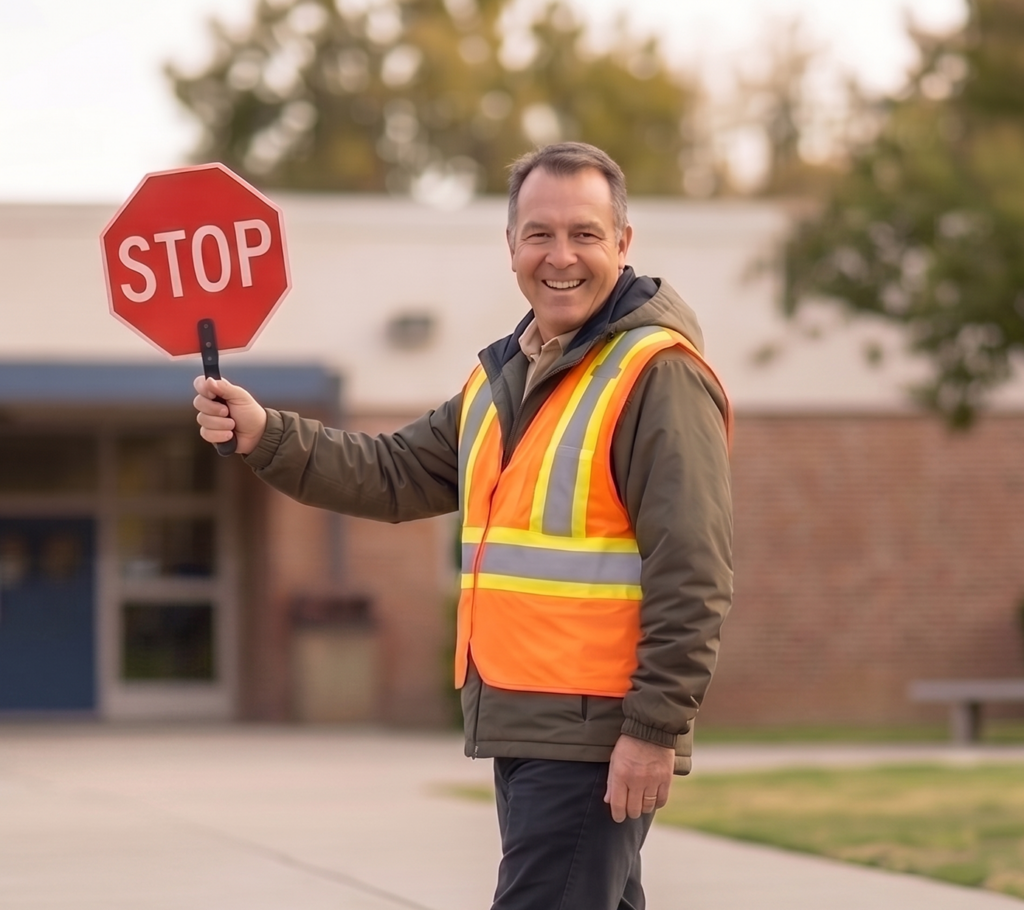 School yard lunch and bus monitor substitute staff.